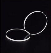 High quality sapphire glass sheet  transparent frosted sapphire sheet  aluminum oxide (Al2O3)  single crystal C  infrared optical substrate punching slotting can be customized
